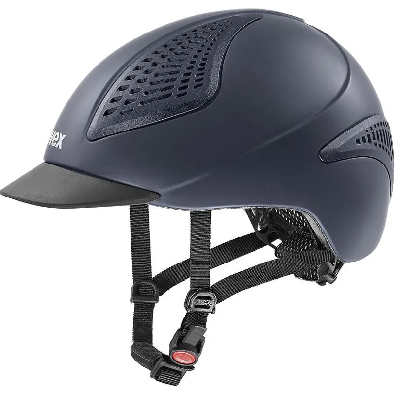 UVEX Exxential 111 Riding Hat Blue Matt